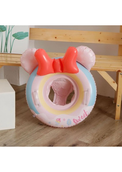 Renkli ve Güvenli Oturaklı Çocuk Yüzme Simidi 1-5 Yaş