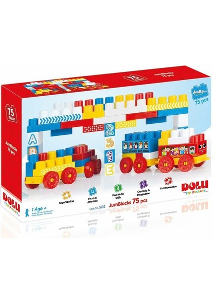 5032 Oyuncak Kutuda Mega Blok 75 Lı