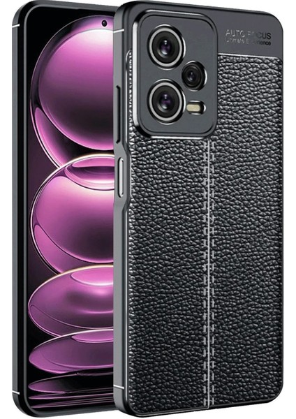 Xiaomi Redmi Note 12 5g Kılıf Auto Focus Kapak - Siyah Drstr