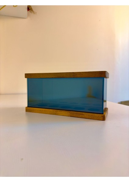 Kahverengi Ahşap Dekoratif Mumluk, Sonsuzluk Aynası ve Tealight Tasarımı fırsatları