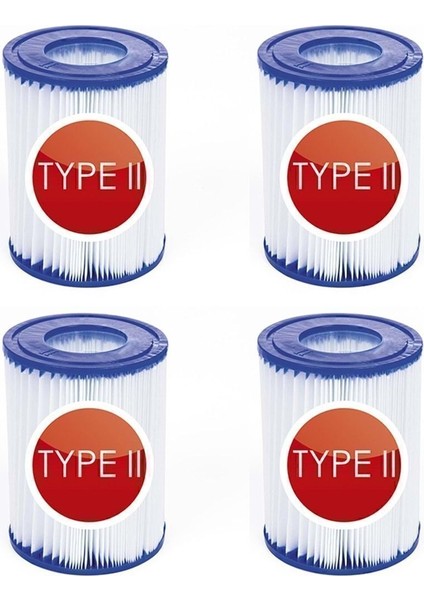 4'lü Filtre Seti, Temizlik ve Bakım Için Uygun, ve Güçlü Performans