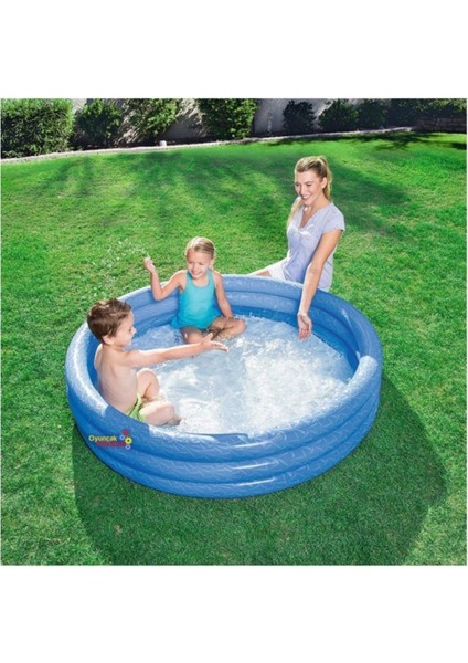 Mavi 1,52M x 30CM Havuz, Rahat ve Eğlenceli Yaz Aktiviteleri