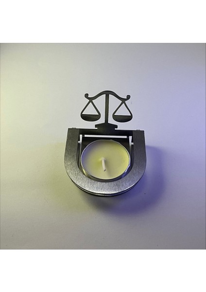 Katlanabilir Metal Mumluk, Silüet Detaylı, Şık ve Kullanışlı Tasarım modelleri