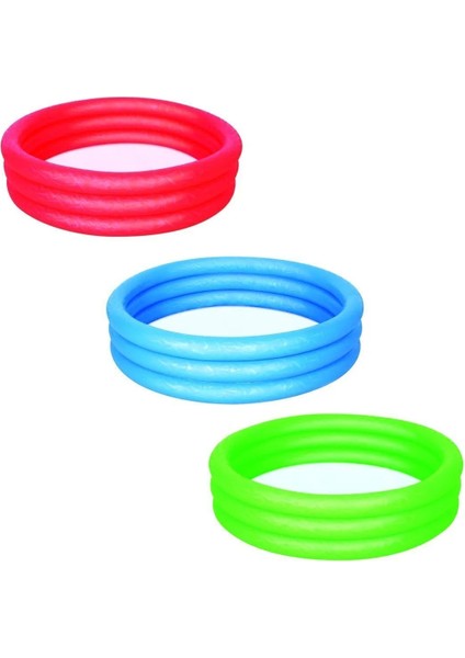 Kırmızı Yaldızlı Çocuk Şişme Havuz, 122X25CM, Eğlence Dolu Yaz Aktiviteleri modelleri