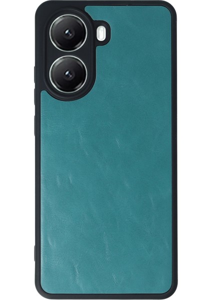Xiaomi Poco X7 Pro Kılıf Aras Deri Kapak - Açık Yeşil Drstr