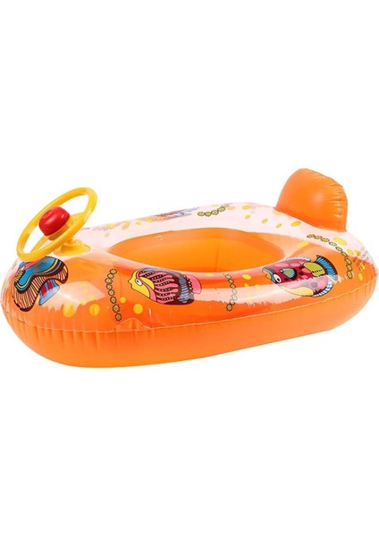 Turuncu Kornalı Çocuk Ayak Geçmeli Rahat Bot