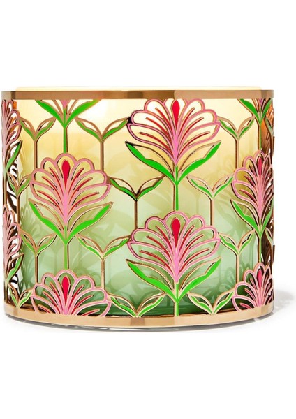 Büyük Metal Lotus Çiçeği Mumluk, Şık ve Modern Dekoratif Aksesuar