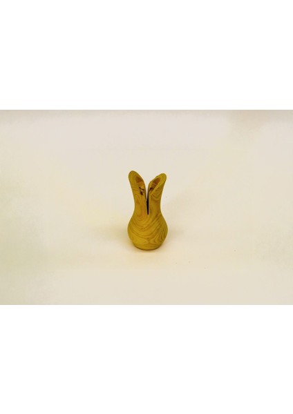 El Işçiliği Lale Şamdan Mumluk, Boyamaya Uygun, Ham Renk Bej fırsatları