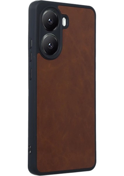 Xiaomi Poco X7 Pro Kılıf Aras Deri Kapak - Taba Drstr