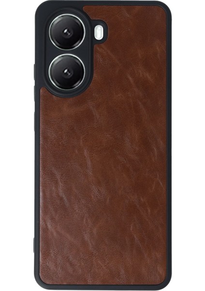 Xiaomi Poco X7 Pro Kılıf Aras Deri Kapak - Taba Drstr