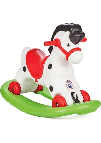 Renkli Sallanan At Figürlü, Eğlenceli ve Keyifli Oyuncak, Poşetli, Çocuklar Için Uygun fiyatları