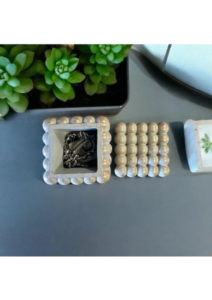 El Yapımı, Kişiye Özel Güzel Gri Mumluk, Şık ve Doğal Dekorasyon Seçeneği modelleri