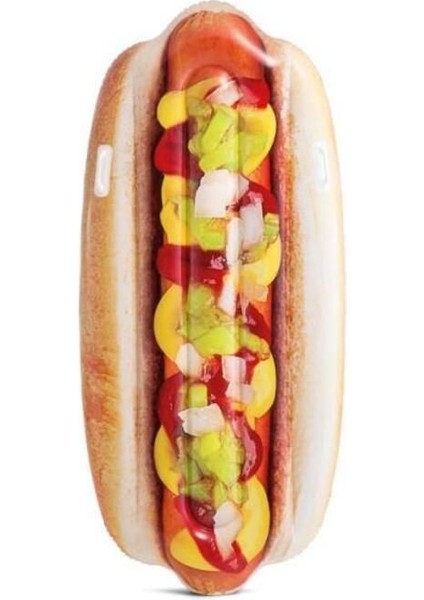 Rahat ve Konforlu 173CM Uzunlukta Eğlenceli Hot Dog Tasarımlı Yatak