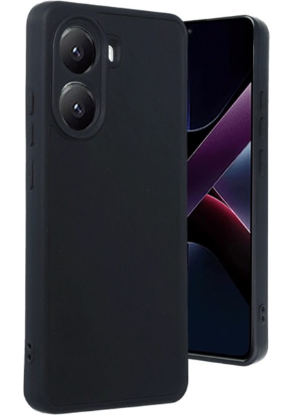 Xiaomi Poco X7 Pro Kılıf Aras Deri Kapak - Siyah Drstr