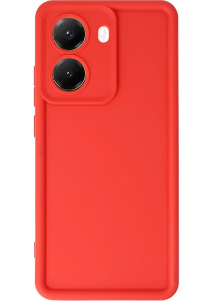 Xiaomi Poco X7 Pro Viera Silikon - Kırmızı Drstr