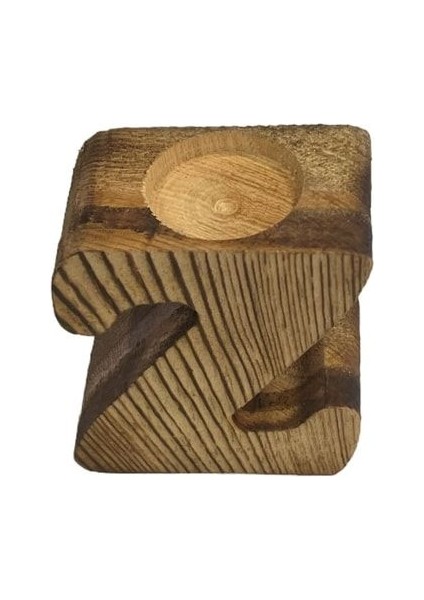 Ahşap Harfli Mumluk, Şık ve Doğal Dekorasyon Için Mükemmel Seçenek fiyatları