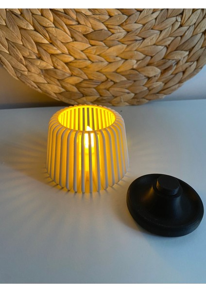 Beyaz Mini LED Abajur, Şık ve Hafif Dekorasyon Için Ideal Aydınlatma Seçeneği fiyatları