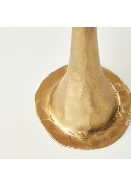 Şık Gold Mumluk (28X7 Cm) ile Yenilik ve Zarafet Evinizde Buluşuyor fiyatları