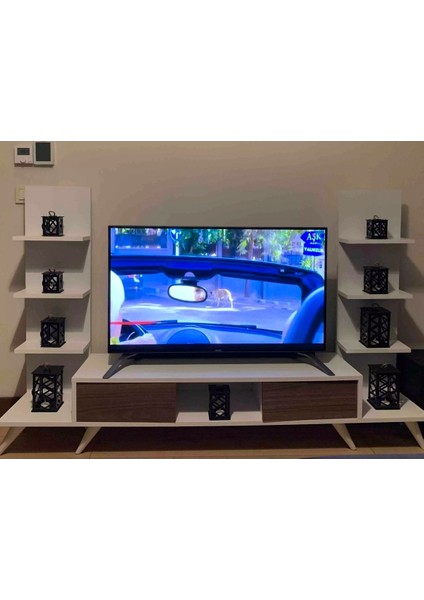 3'lü Ahşap Dekoratif Mini Fener Seti, Siyah, Şık ve Zarif Dekorasyon</text> modelleri