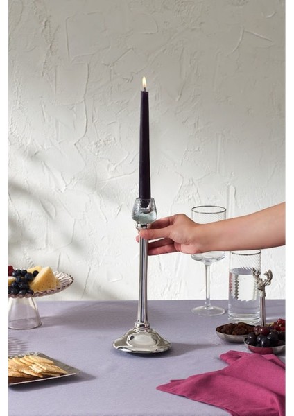 Şamdan, Gümüş, 28 Cm, Zarif ve Şık Dekoratif Aksesuar fiyatları