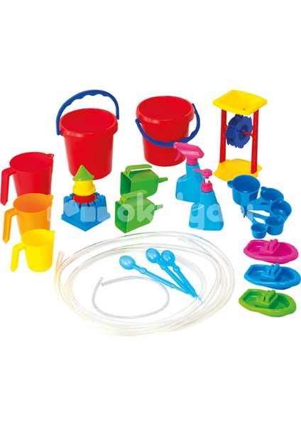 Renkli Su Oyun Seti, 27 Parça, Eğlenceli ve Renkli Yaz Aktivitesi