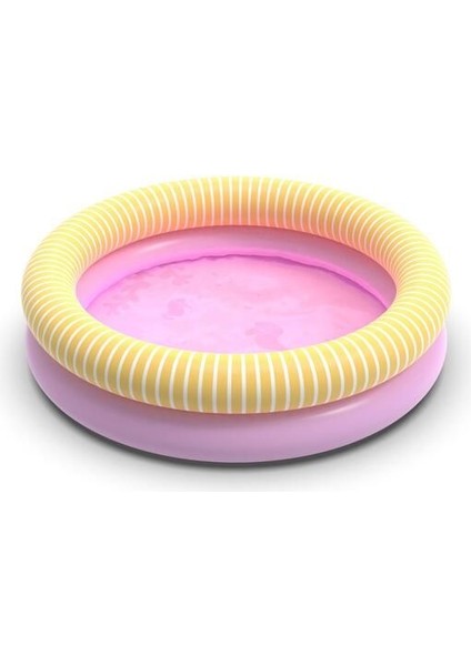 Şişme Çocuk Yüzme Havuzu 80 cm Banana Pink, Eğlenceli ve Güvenli Yaz Keyfi