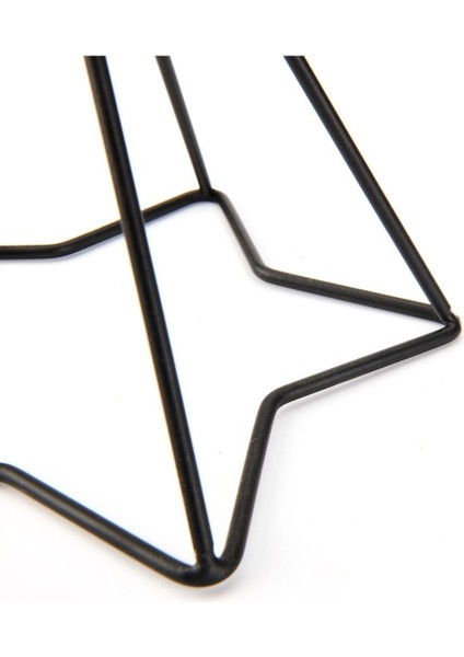 Şık 3'lü Yıldız Mumluk Takımı, Siyah Renk, Dekoratif Aydınlatma modelleri