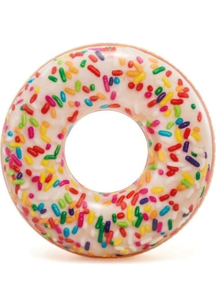 Renkli Şişme Simit ve Donut Seti, Eğlenceli Açık Hava Aktiviteleri Için Ideal