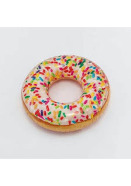 Renkli Şişme Simit ve Donut Seti, Eğlenceli Açık Hava Aktiviteleri Için Ideal
