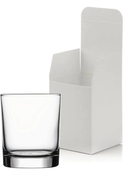 12 Adet Düz Cam Bardak, Beyaz, Doluma Uygun, Şık ve Dayanıklı Set