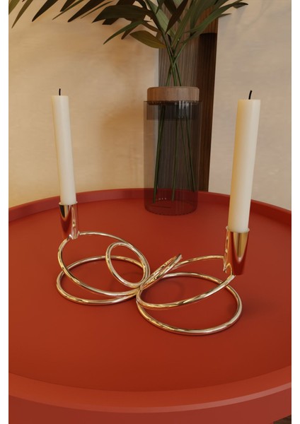 Modern Paslanmaz Metal Şamdan, Şık ve Estetik Ev ile Ofis Dekoru Için Ideal fiyatları