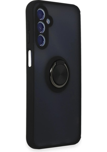 Samsung Galaxy M34 5g Kılıf Montreal Yüzüklü Silikon Kapak - Siyah Drstr fiyatları