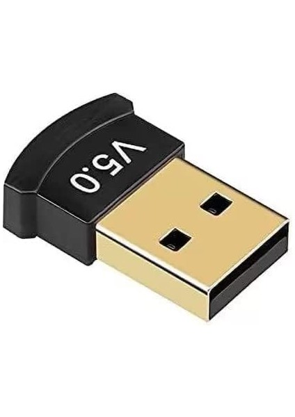 Bluetooth Mini Dongle Adaptörü V5.0 Bt Ses Alıcısı Pc Bilgisayar Windows Mac Ios Uyumlu Masaüstü Dizüstü Bilgisayar Fare Klavye Yazıcılar Kulaklıklar Hoparlörler Için Dongle
