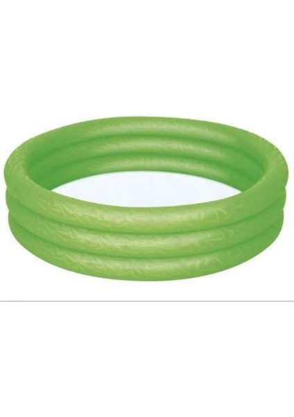 152X30CM Düz Zemin Havuz 3'lü Karışık Renk, Eğlenceli Yaz Aktiviteleri