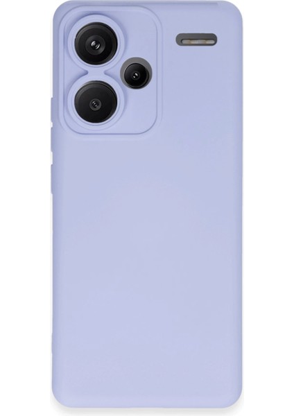 Xiaomi Redmi Note 13 Pro Plus Kılıf Nano Içi Kadife Silikon - Lila Drstr