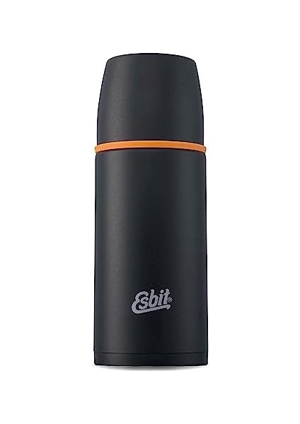 Termos Şişe 0, 5 L Thermo Termos Şişe Kanne - Dahil 2 Kupa - Vida Dahil- & Klik Kilit - 24 H Kadar Sıcak Tutar