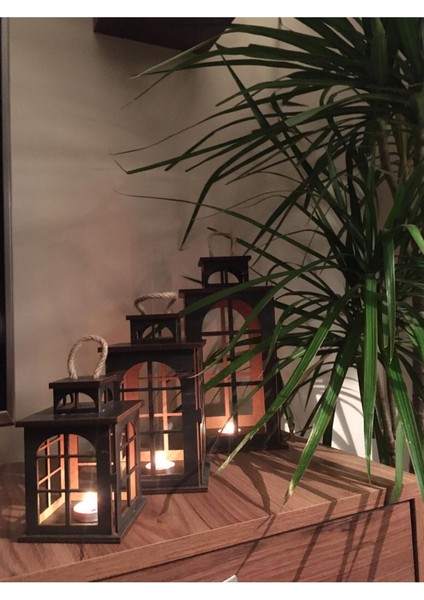 3 Boy Fener Mumluk, Doğal Ahşap Tasarım, Şık ve Kullanışlı Ev Dekoru fiyatları