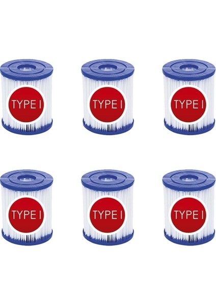 6'lı Filtre Seti, Uygun Fiyatlı ve Temizlik Malzemesi