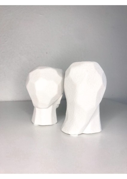 Beyaz Çiftli Mumluklar, Şıklık ve Sıcaklık Katacak Dekorasyon Ürünü modelleri