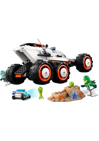 City Uzay Keşif Robotu ve Uzaylı Canlı 60431-6 Yaş ve Üzeri Kız ve Erkek Çocukları Için Astronot, Oyucnak Robot ve Uzaylı Minifigürleri Içeren Yaratıcı Oyuncak Seti (311 Parça)