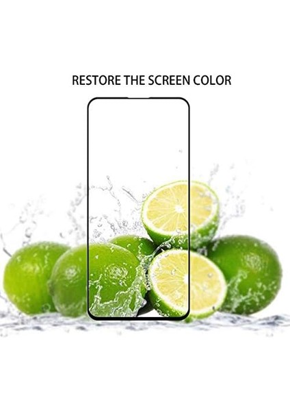 Xiaomi Mi 9t Tam Kaplayan Temperli Cam Ekran Koruyucu Siyah
