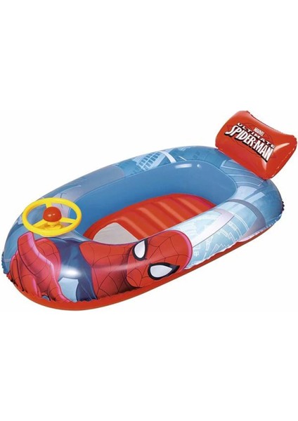 Spiderman Şişme Deniz Botu 112X71CM Kutulu, Eğlenceli ve Renkli Deniz Oyunu fiyatları