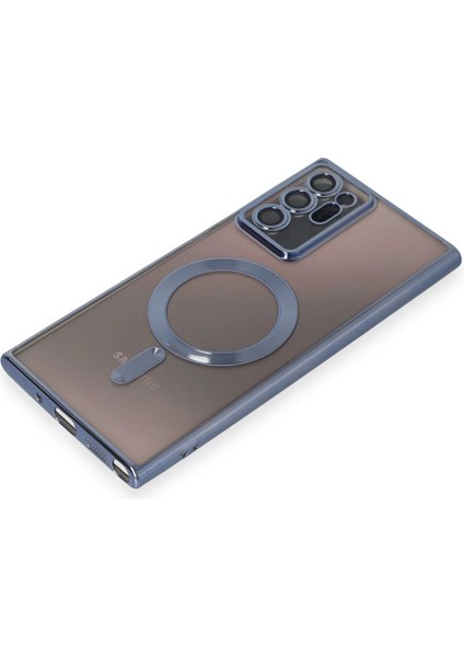 Samsung Galaxy Note 20 Ultra Kılıf Kross Magneticsafe Kapak - Sierra Blue Drstr fırsatları