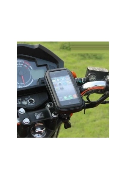 Motorsiklet Su Geçirmez Telefon Kılıfı Telefon Tutucu 7 Inç Xl fırsatları