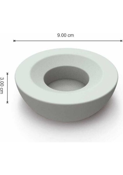 Beyaz Tea Light Mumluk Kalıbı, Beton, Taş Tozu, Alçı Döküm Seti fiyatları