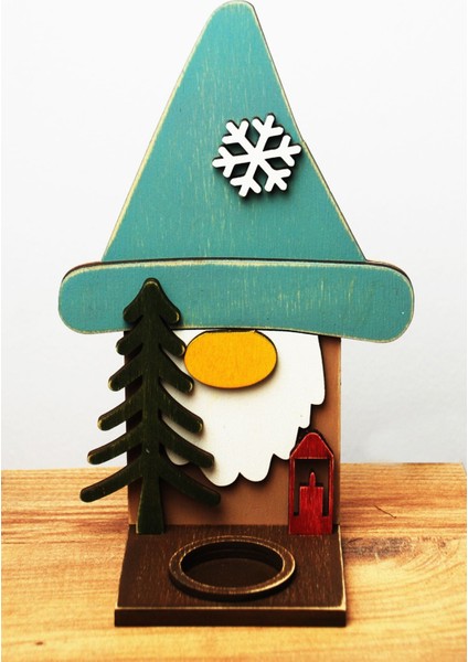 El Yapımı Yeşil Mumluk ile Evine Sıcaklık Kat