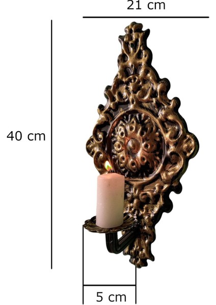 Şık Metal Duvar Aplik, Dekoratif Işık, Ev ve Bahçe Için, Altın ve Siyah Renkli modelleri