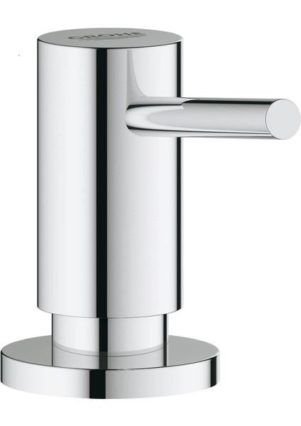 Tezgahüstü Sıvı Sabunluk, 500 ml Hazne, 9.86 x 4.45 x 7.47 Cm, Krom - 40535000