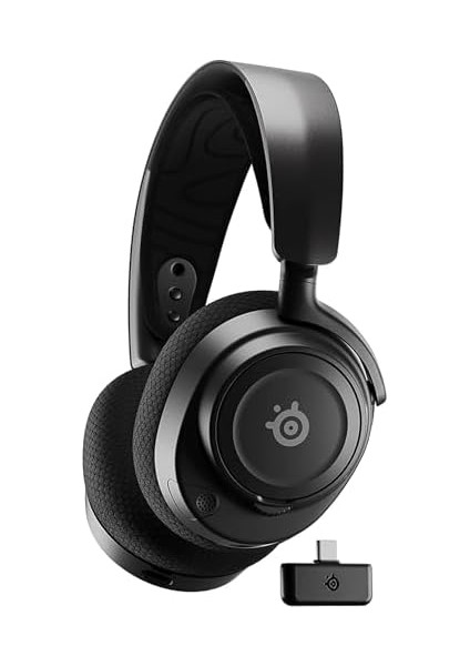Arctis Nova 7 Wireless Multi-Platform Gaming ve Mobil Kulaklık, Nova Akustik Sistemi 2,4 Ghz ve Eş Zamanlı Bluetooth, USB C, Gen2 Clearcast Mikrofon