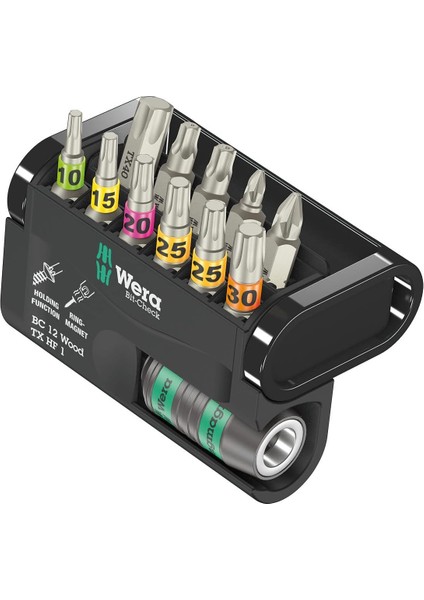- 05057435001 - Bit Çeşitleri, Bit-Check 12 Wood Tx Hf 1, 12 Parça